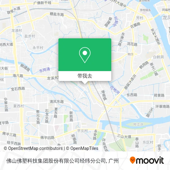 佛山佛塑科技集团股份有限公司经纬分公司地图