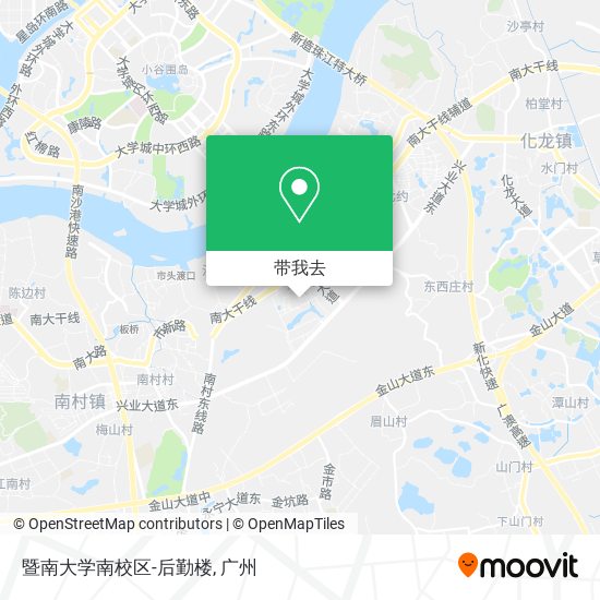 暨南大学南校区-后勤楼地图