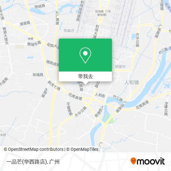 一品芒(华西路店)地图