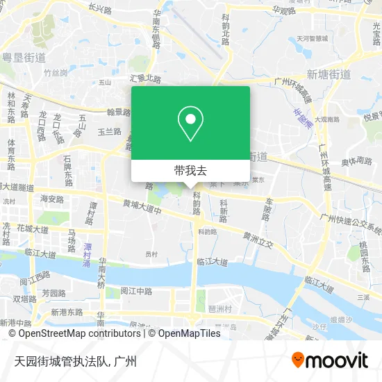 天园街城管执法队地图