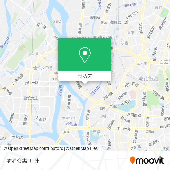 罗涌公寓地图