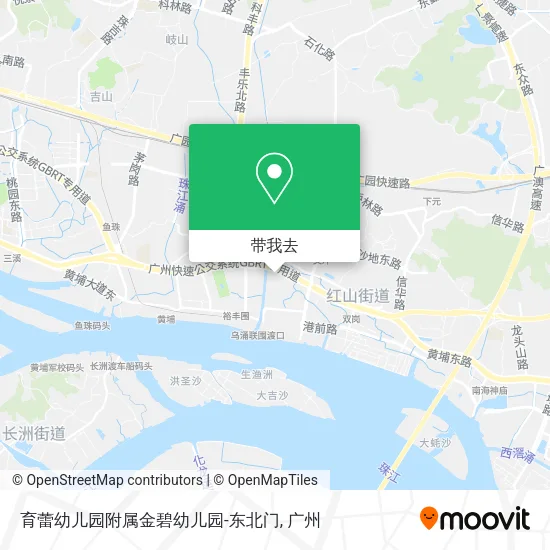 育蕾幼儿园附属金碧幼儿园-东北门地图