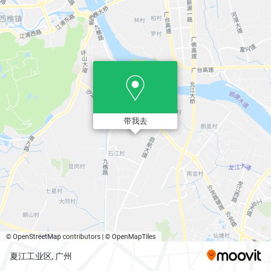 夏江工业区地图