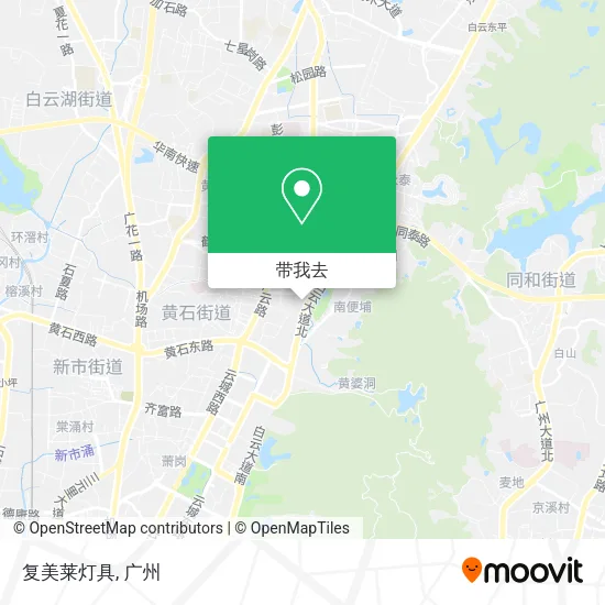 复美莱灯具地图