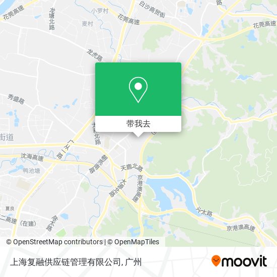 上海复融供应链管理有限公司地图