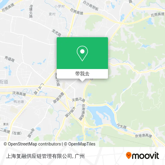 上海复融供应链管理有限公司地图