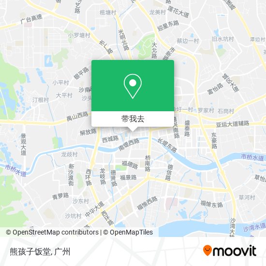 熊孩子饭堂地图