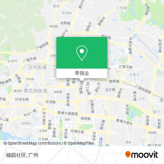 穗园社区地图