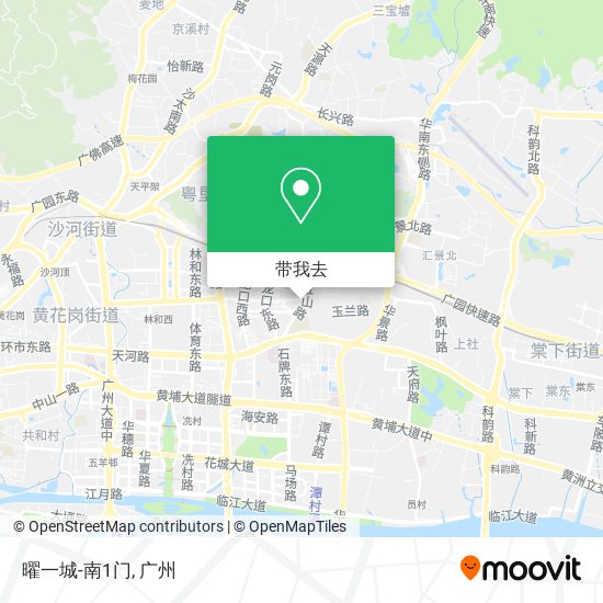 曜一城-南1门地图