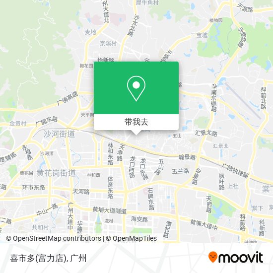 喜市多(富力店)地图