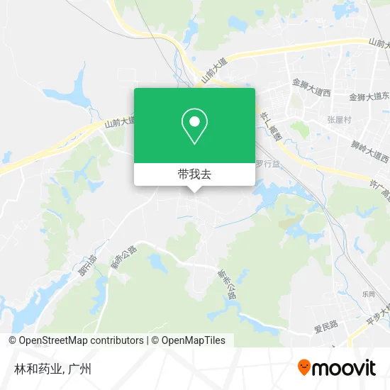 林和药业地图