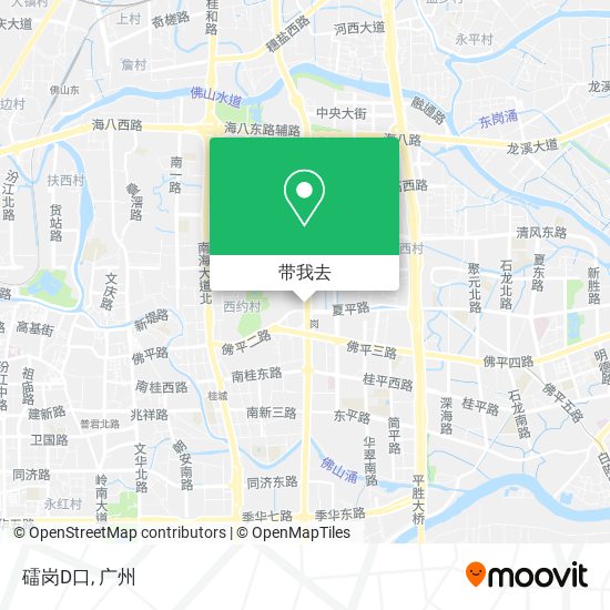 礌岗D口地图