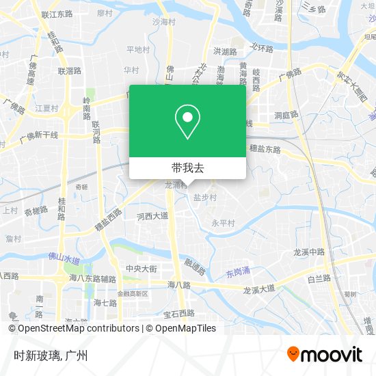 时新玻璃地图