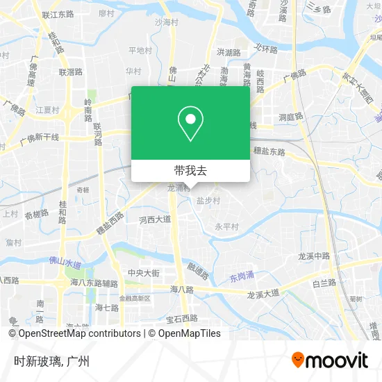时新玻璃地图