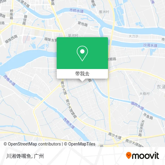 川湘馋嘴鱼地图