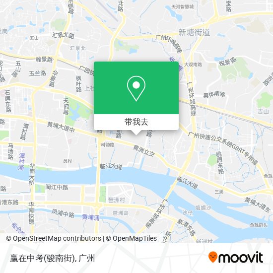 赢在中考(骏南街)地图