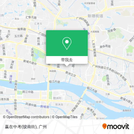 赢在中考(骏南街)地图