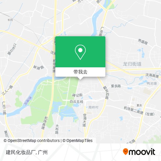 建民化妆品厂地图