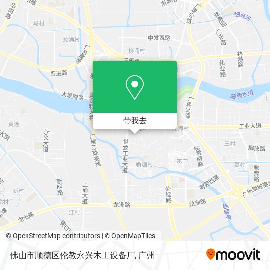 佛山市顺德区伦教永兴木工设备厂地图