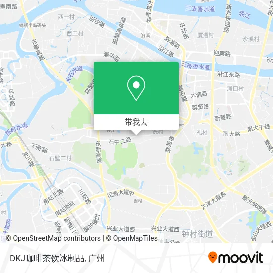 DKJ咖啡茶饮冰制品地图