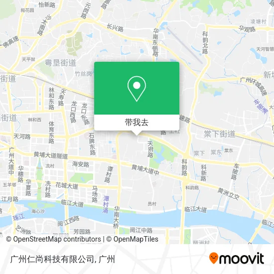 广州仁尚科技有限公司地图
