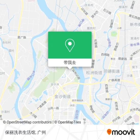保丽洗衣生活馆地图