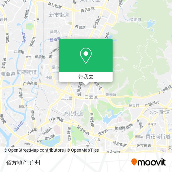 佰方地产地图