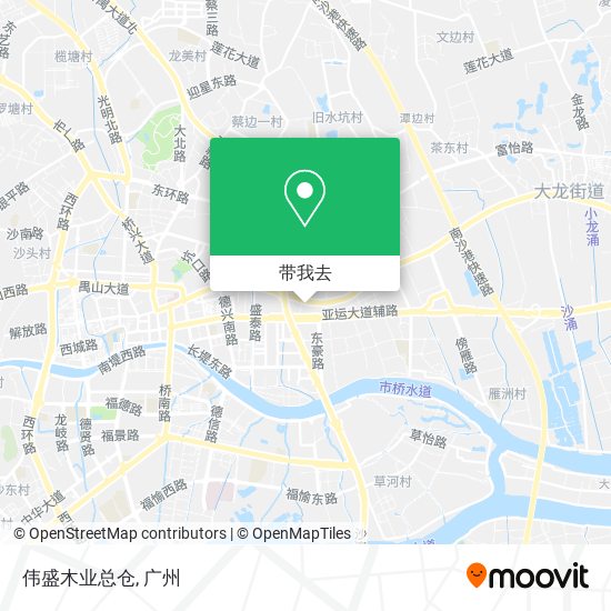 伟盛木业总仓地图
