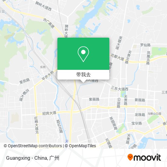 Guangxing - China地图