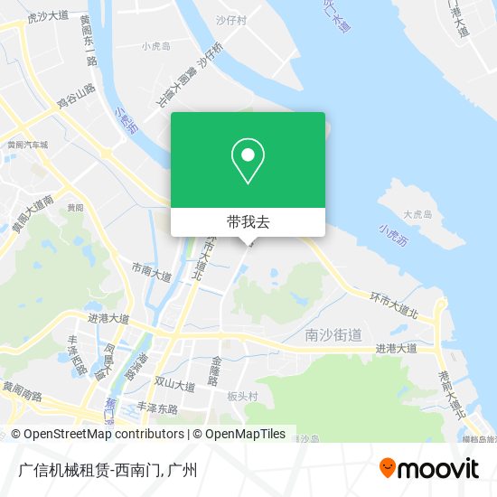 广信机械租赁-西南门地图