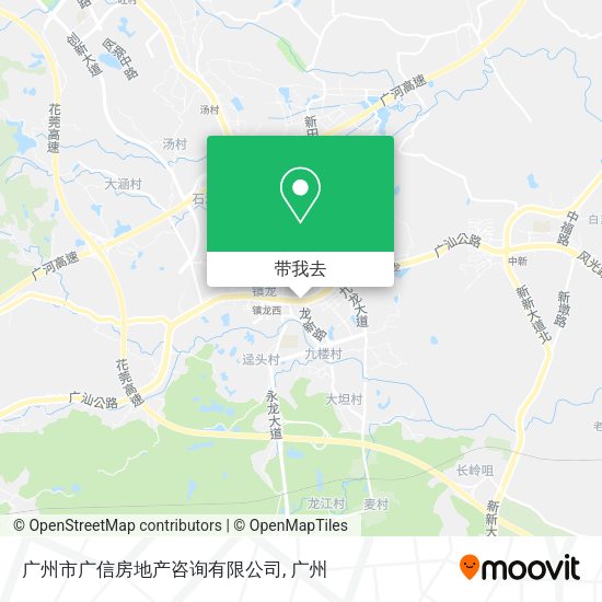 广州市广信房地产咨询有限公司地图