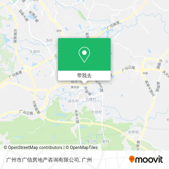 广州市广信房地产咨询有限公司地图