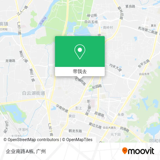 企业南路A栋地图