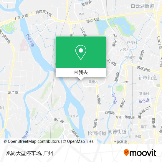 凰岗大型停车场地图