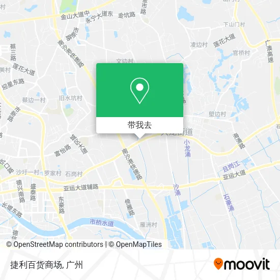 捷利百货商场地图
