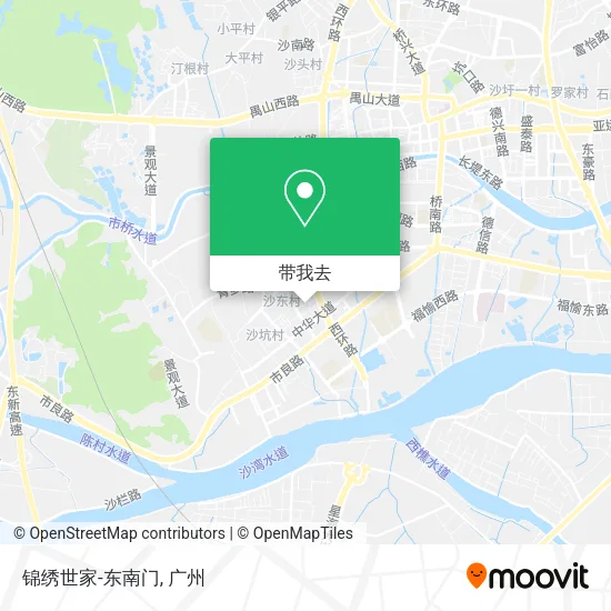 锦绣世家-东南门地图