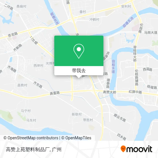 高赞上苑塑料制品厂地图
