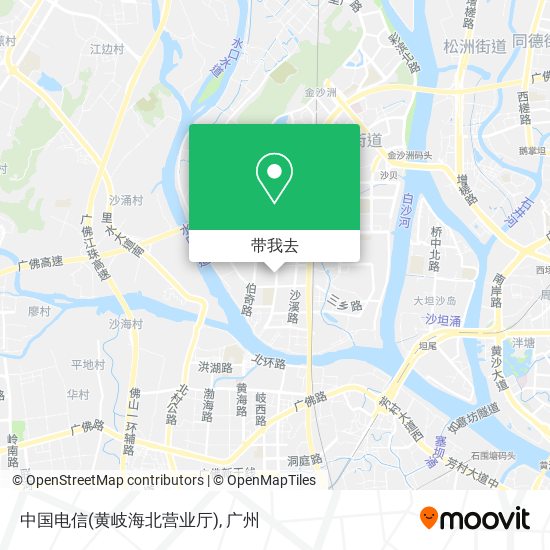 中国电信(黄岐海北营业厅)地图