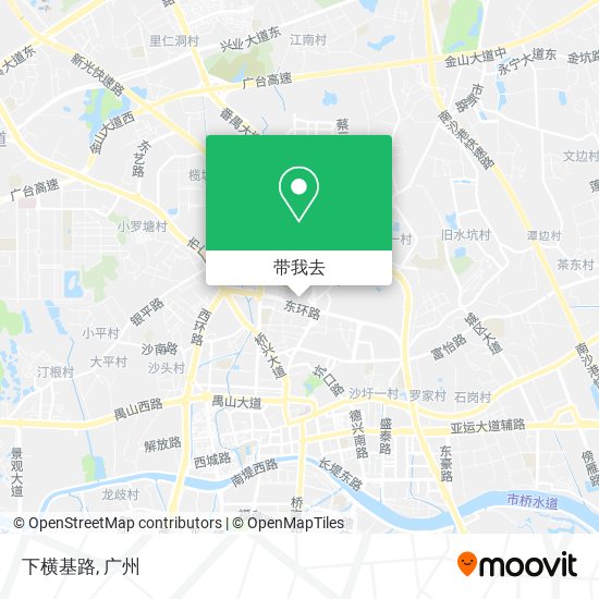 下横基路地图