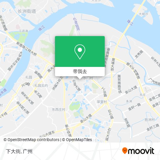 下大街地图