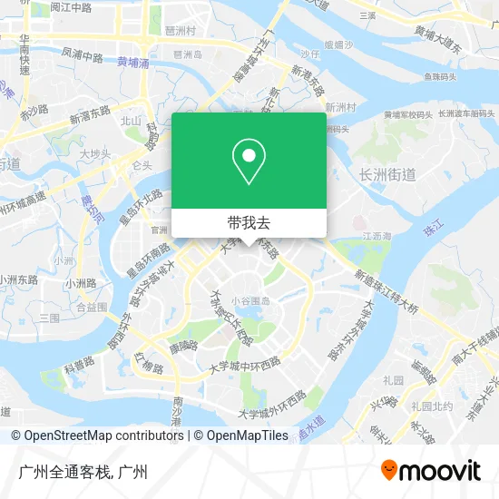 广州全通客栈地图
