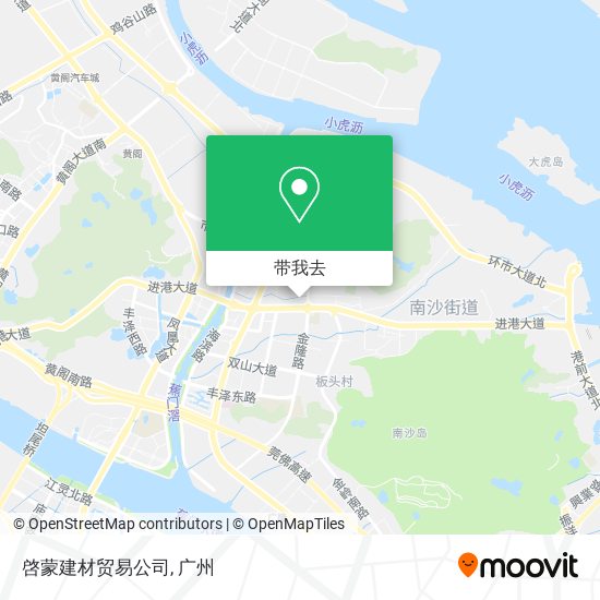 啓蒙建材贸易公司地图