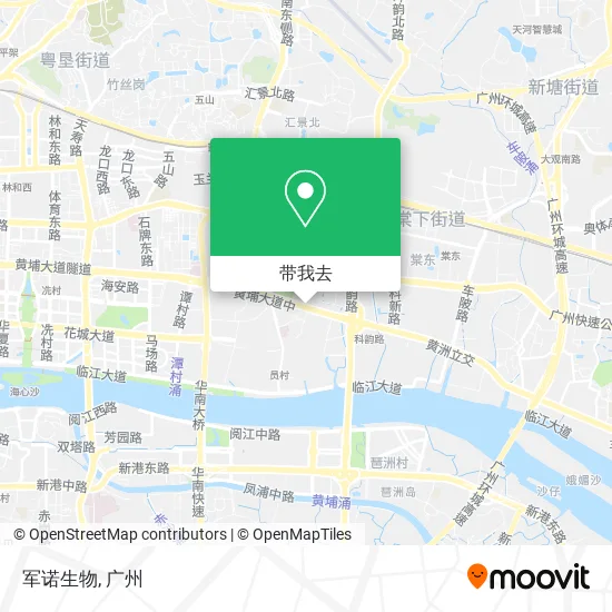 军诺生物地图