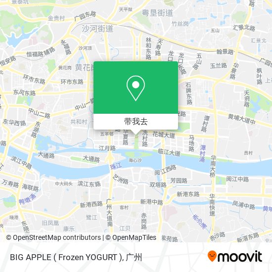 BIG APPLE ( Frozen YOGURT )地图