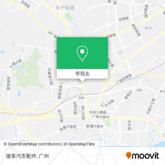 微客汽车配件地图