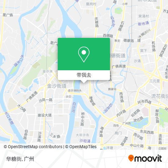 华糖街地图