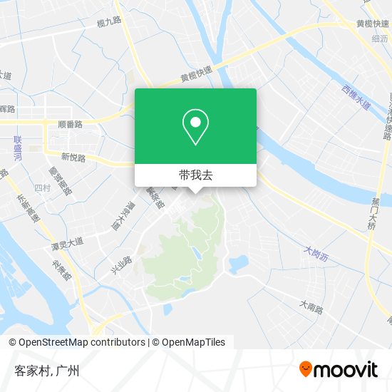 客家村地图