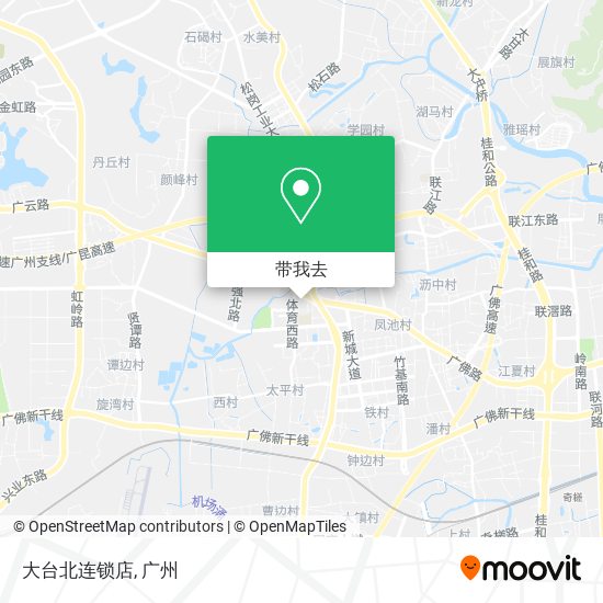 大台北连锁店地图