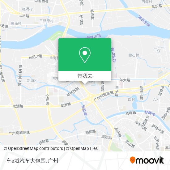 车e域汽车大包围地图