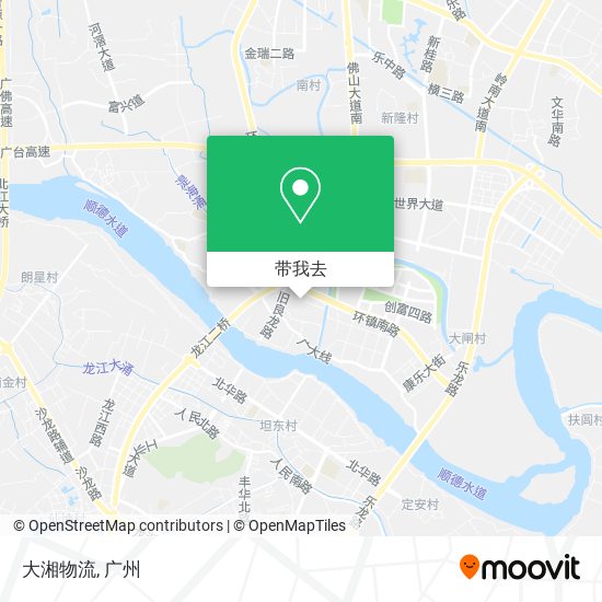 大湘物流地图